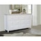 International Concepts Solid Wood Bedroom Dresser with 6 Drawers, White BD08-8006 - alternate 4
